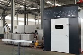 500kg/H van het het Zinkplateren van de onderdompelingsrotatie  Gemetalliseerd Machine Overhellend Type