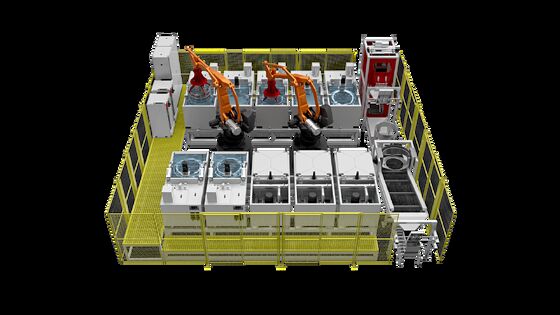 JUNHE®QUDR0180 Multi-Tank Volledig Automatische Reinigingsmachine