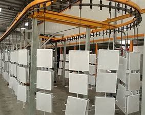 Goede prijs TS16949 remschijf die de Elektrostatische Energie van het Deklaagmateriaal bespuiten - besparing online