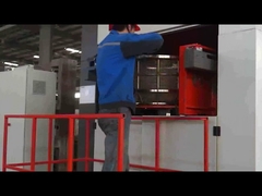 Handmatig laden van zinklamellen coatingmachine DST S800++