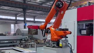 Planetaire machine met zes manden + secundaire rotatielijn voor uithardingsoven voor Braziliaanse klanten